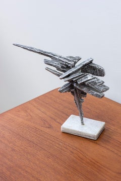 "Kaskad" sculpture by Swedish Artist Folke Truedsson. Made in 1971 in Sweden