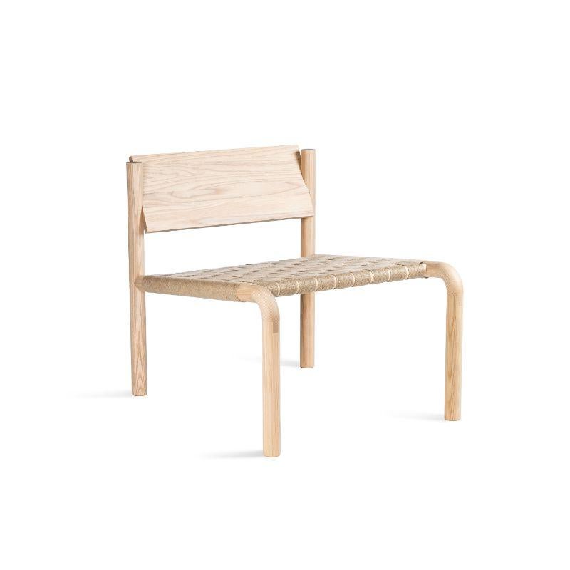 Kaski lounge, narrow by Made By Choice with Joanna Laajisto
Dimensions: 77 x 63 x 76 cm
Materials: Birch plywood
Standard Finishes: Natural wood / Painted black

Also available: Kaski Lounge - Wide.

The Kaski chair follows Finnish 19th