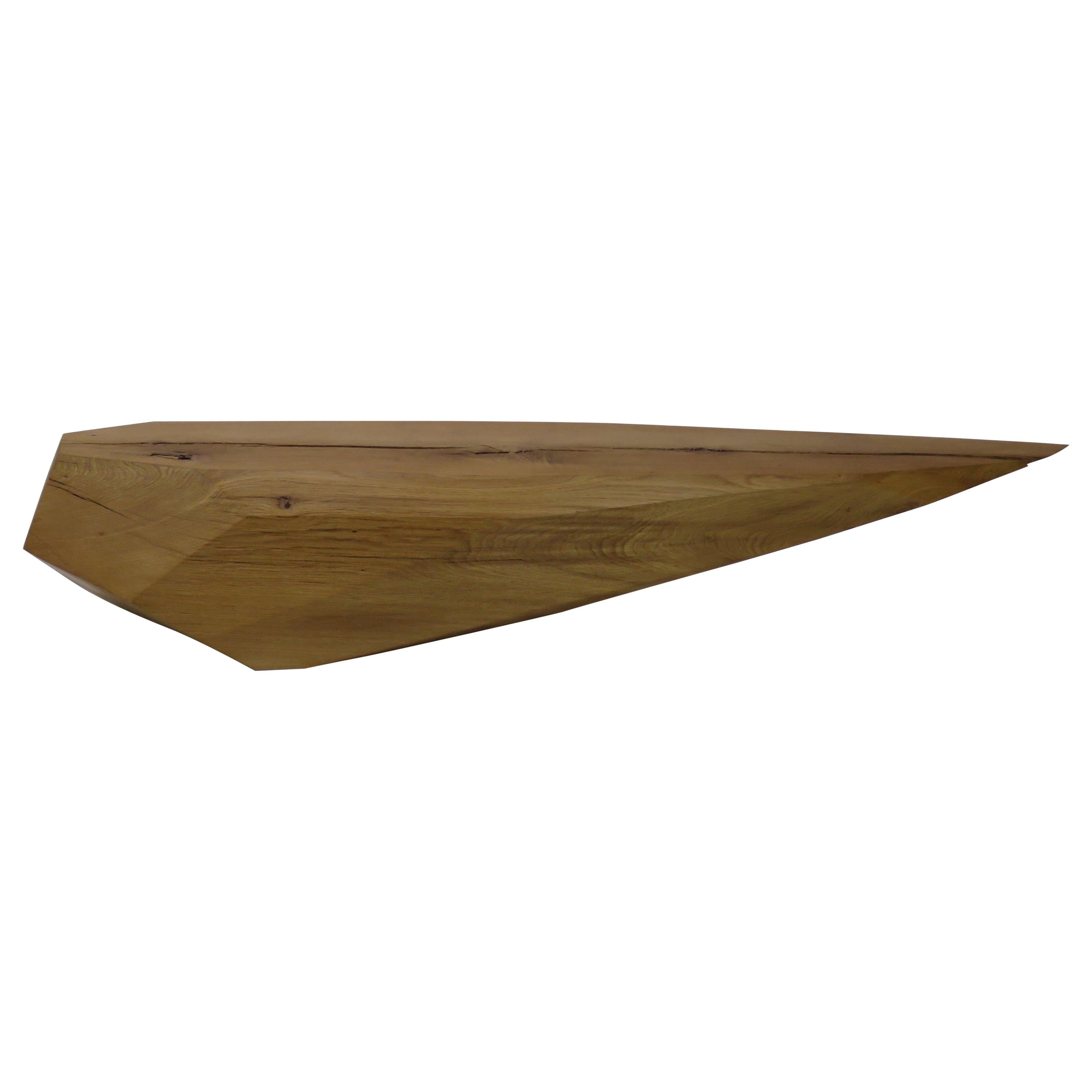 Kaspar Hamacher ‘Gemstone’ Solid Oak Sculpture/ Table For Sale
