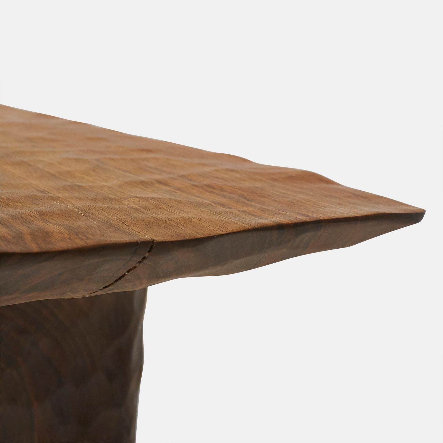 Kaspar Hamacher, Walnut Bench In Excellent Condition In San Francisco, CA