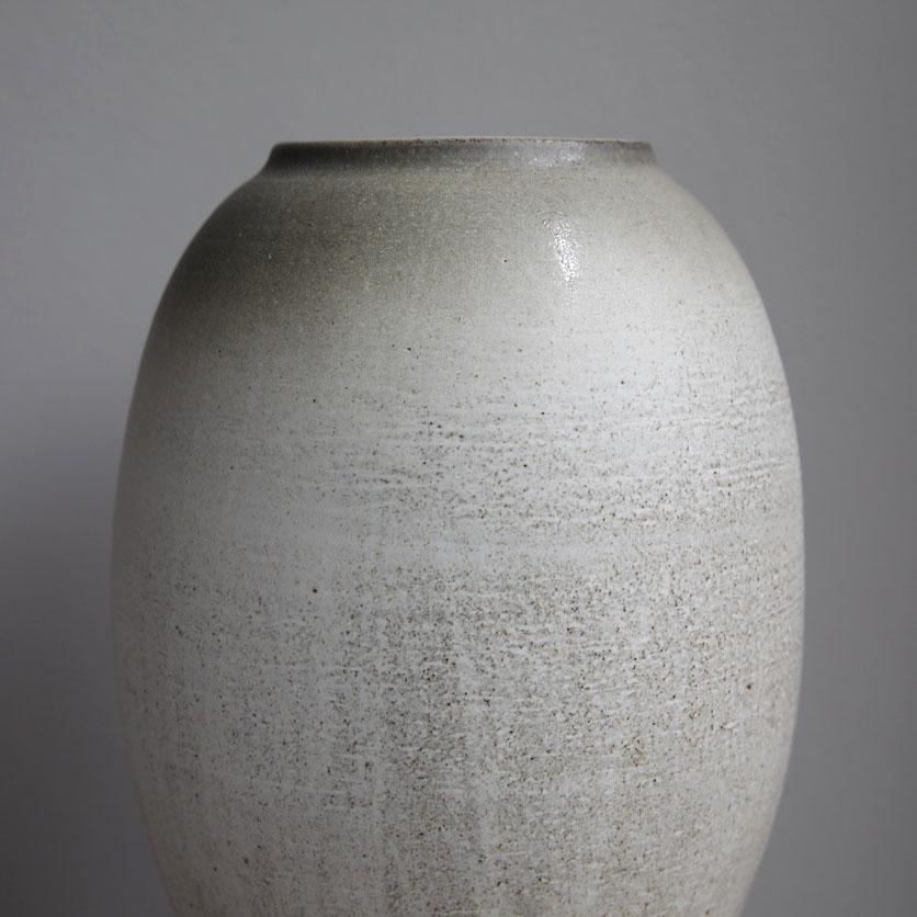 Mid-Century Modern Kasper Würtz Amphora Inspired Vase in Stone Glaze