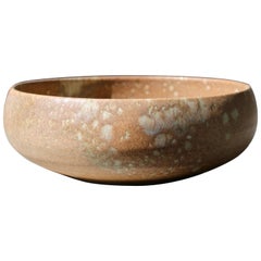 Kasper Würtz Closed Form Bowl Terracotta & Green Glaze