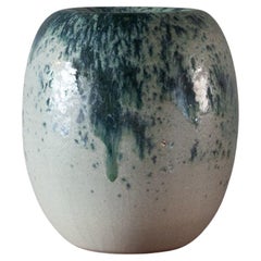 Kasper Würtz One off Blue-Green Anenome Vase Medium