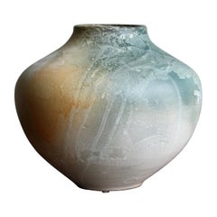 Kasper Würtz One off Hydria Shaped Vase Experimental Art Glaze