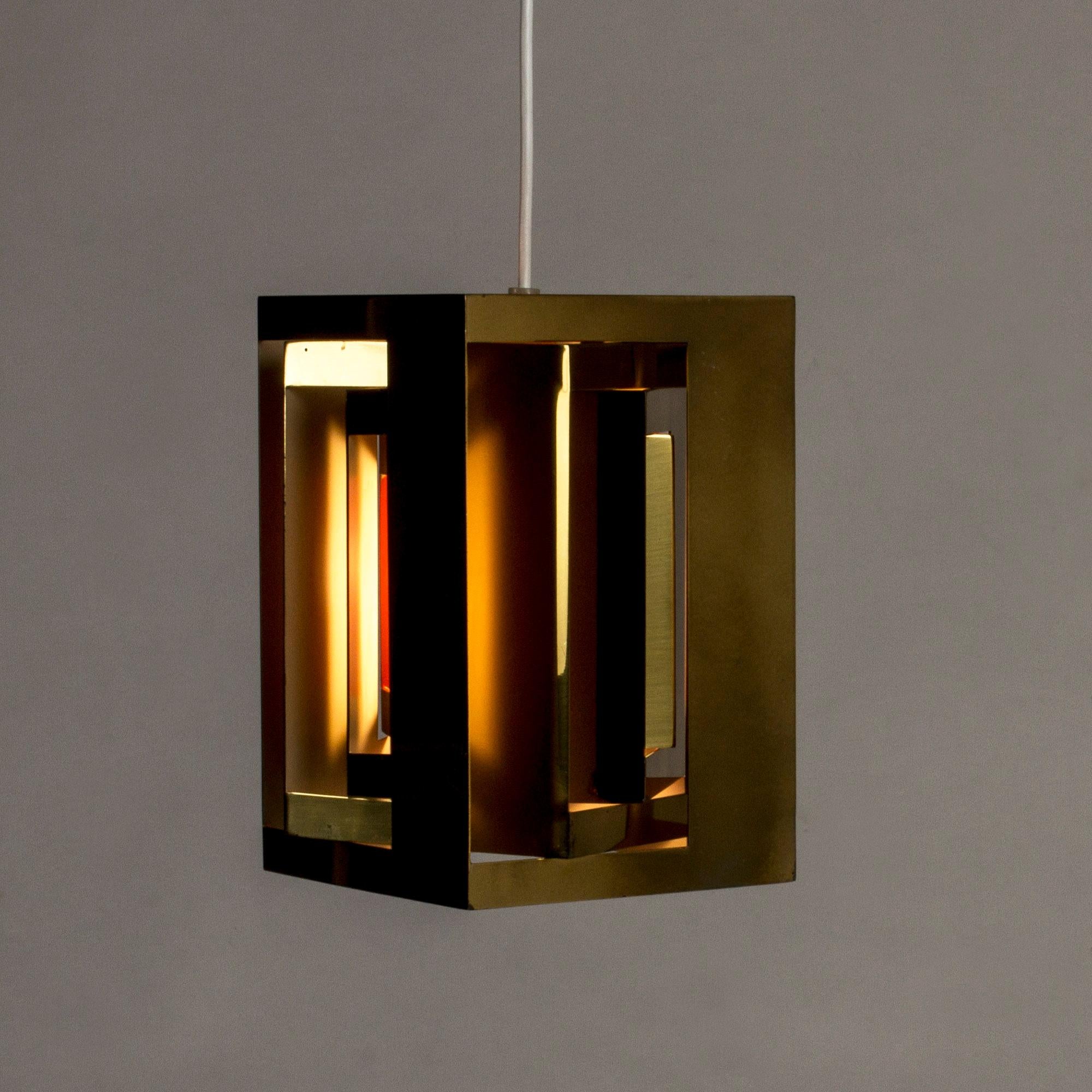 Scandinavian Modern “Kassablanka” Pendant Lamp by Simon Henningsen