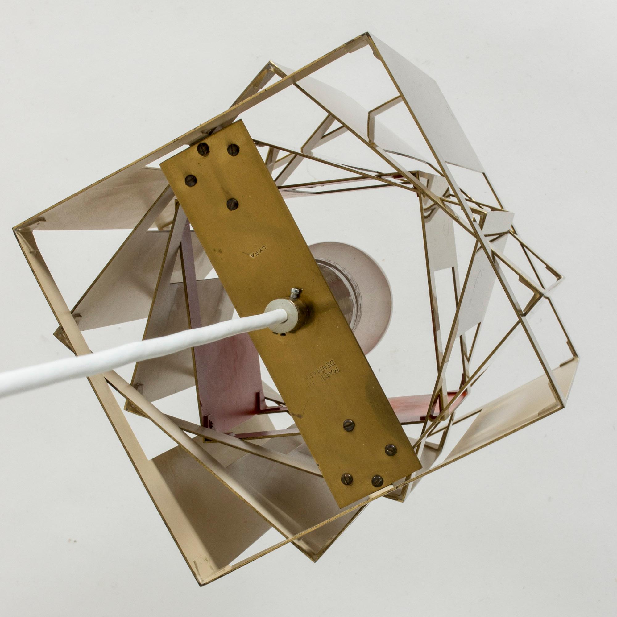 Brass “Kassablanka” Pendant Lamp by Simon Henningsen