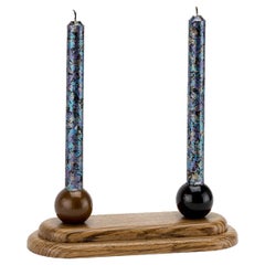 Kassandra Memphis-Inspired Bold and Colorful Candelabra
