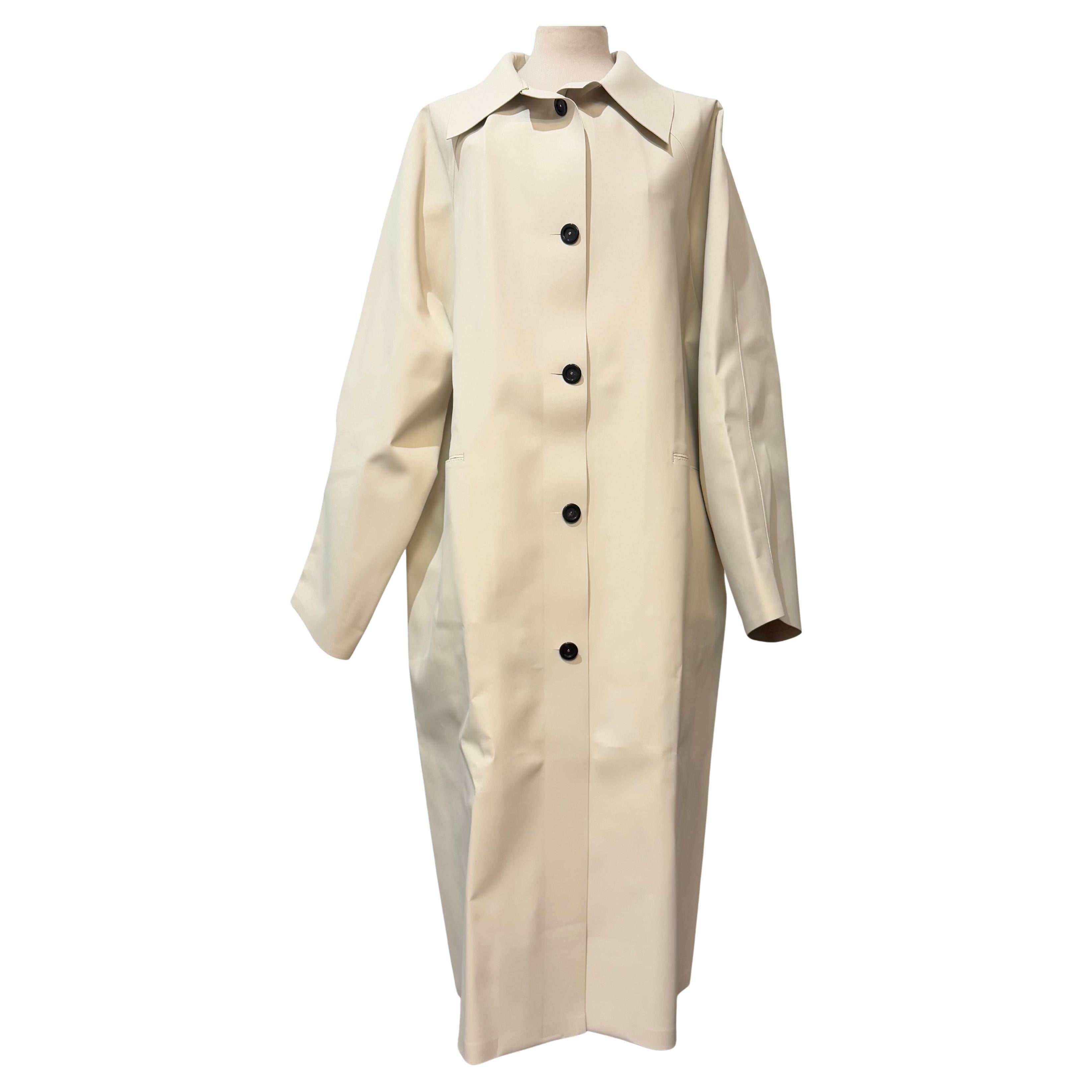 Manteau blanc de Kassl Editions en vente