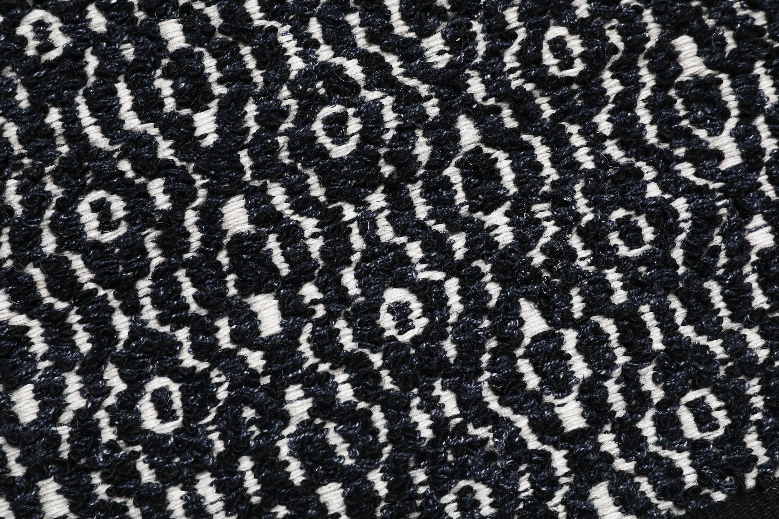 Kasthall-Wandteppich, Marokko 640, schwedisches Textildesign, Boucl-Wolle und Leinen im Angebot 2