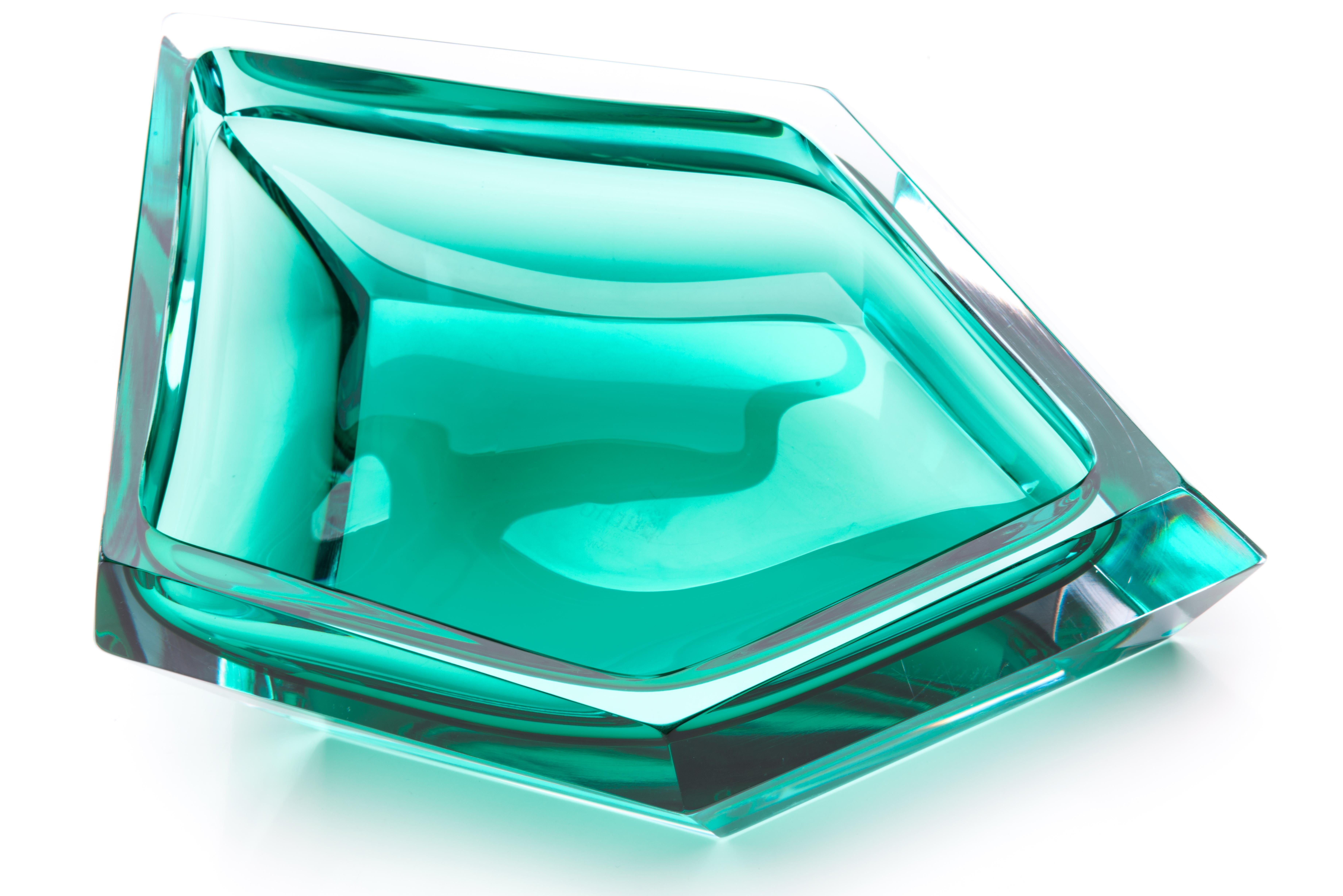 21. Jahrhundert Karim Rashid Kleine Schale Murano Glas Various Colors im Angebot 1