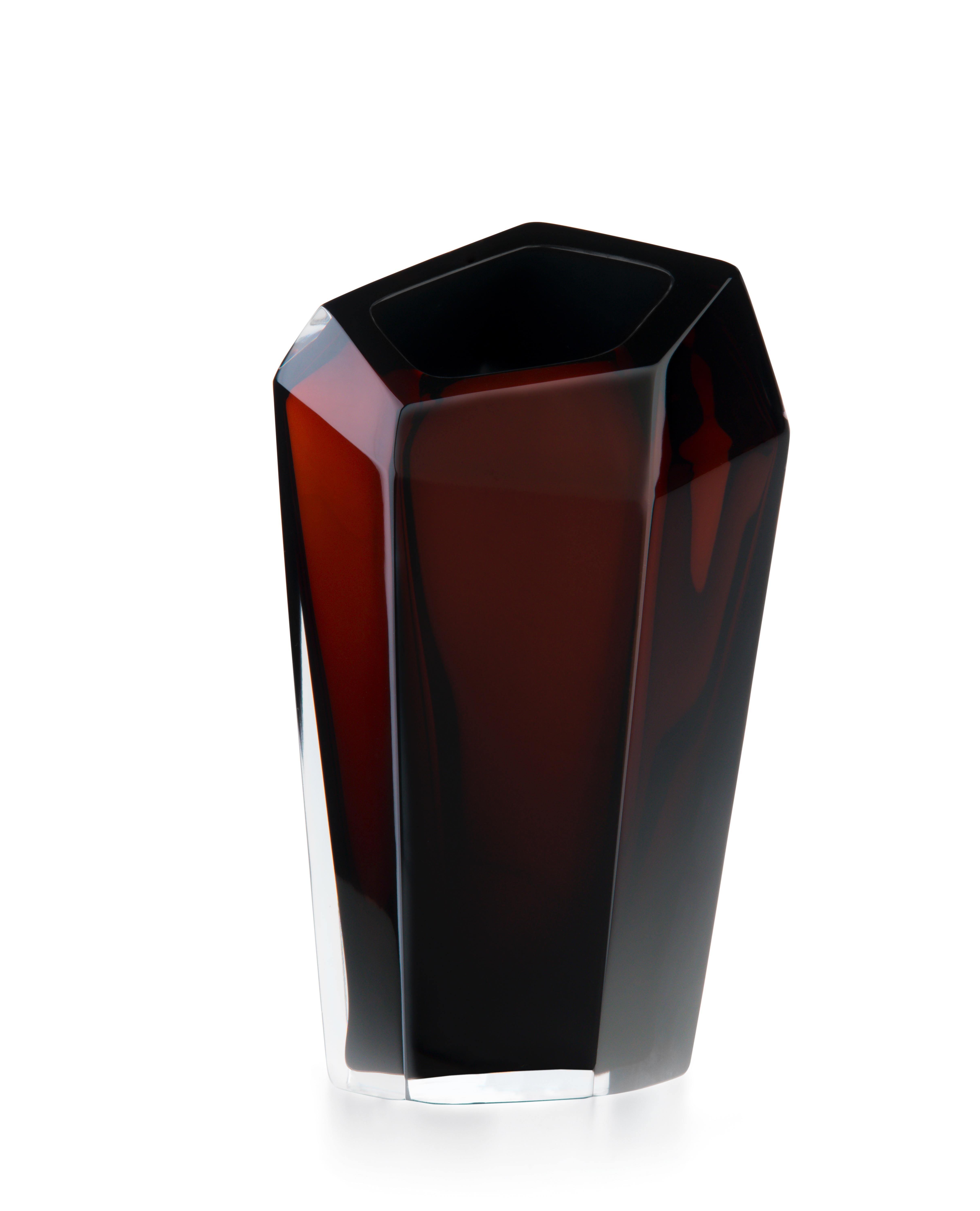 Modern 21st Century Karim Rashid Vase Murano Glass Various Colors For Sale