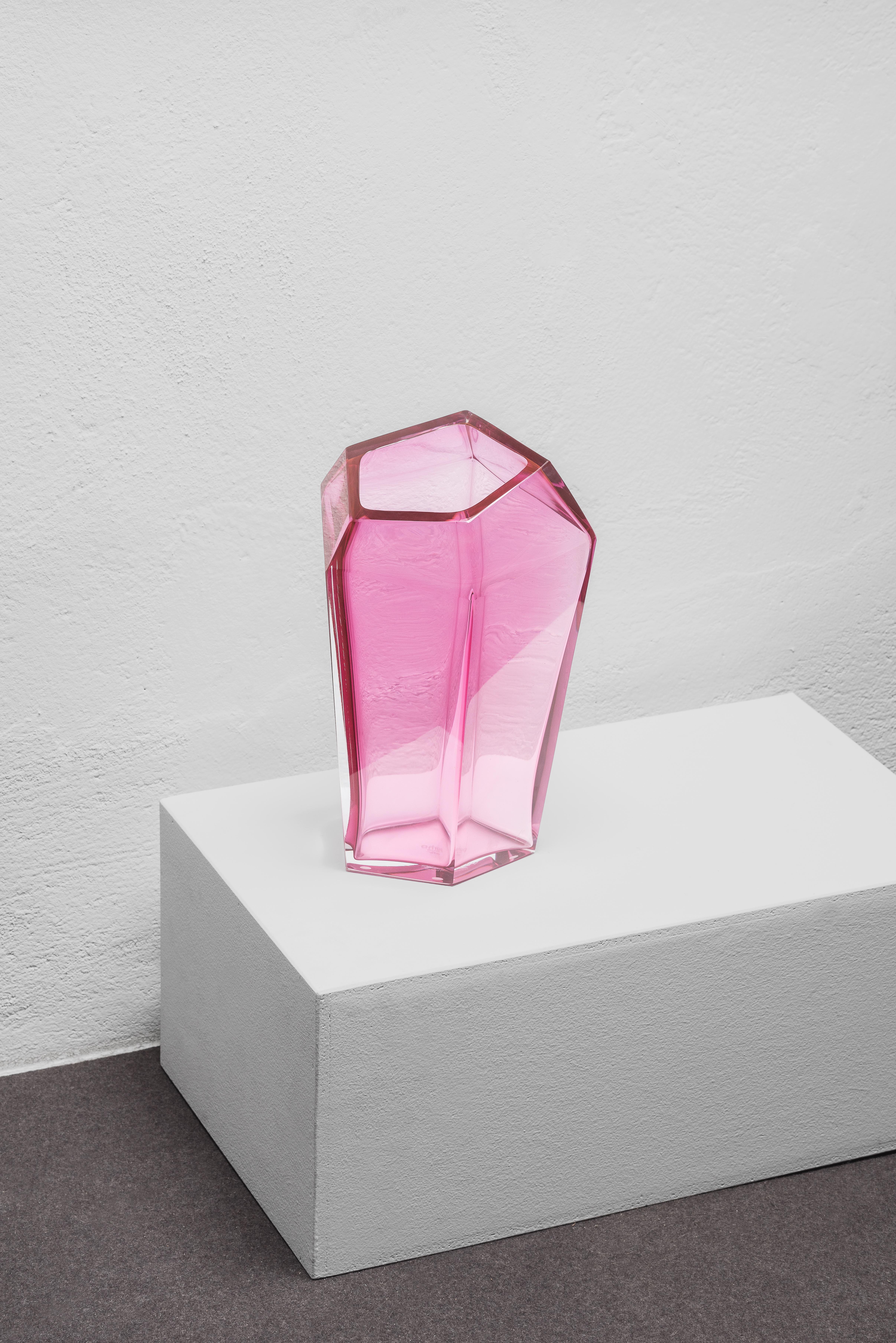 Italiano Vaso del XXI secolo di Karim Rashid in vetro di Murano, colori diversi in vendita