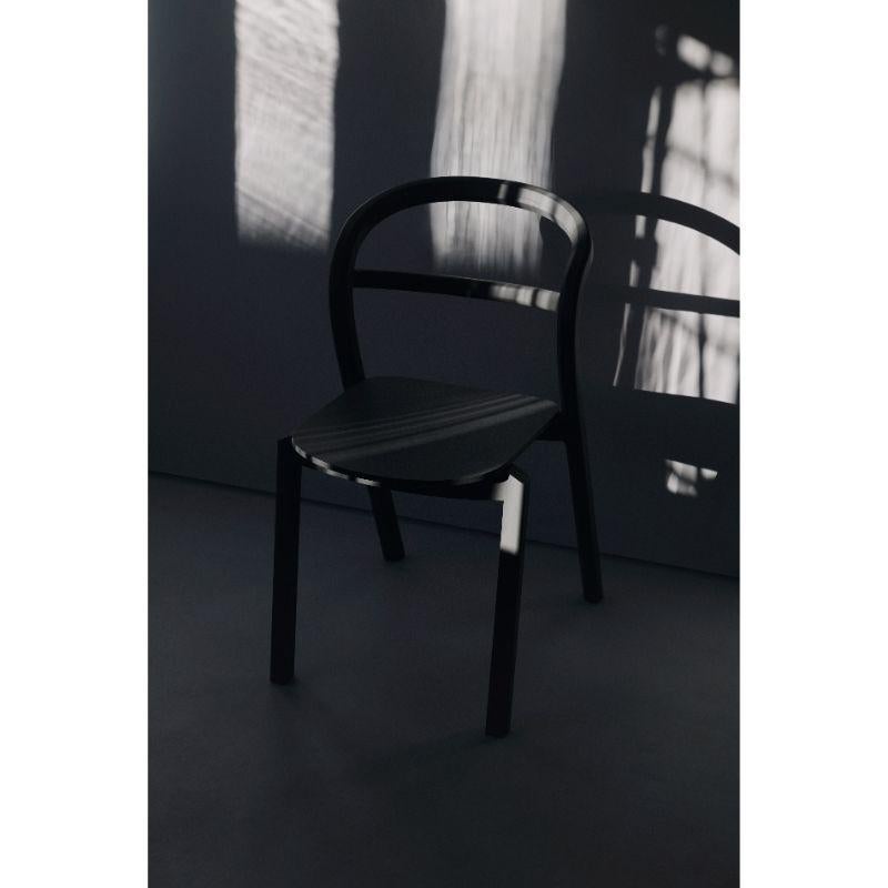 Kastu Black Chair by Made by Choice For Sale 3