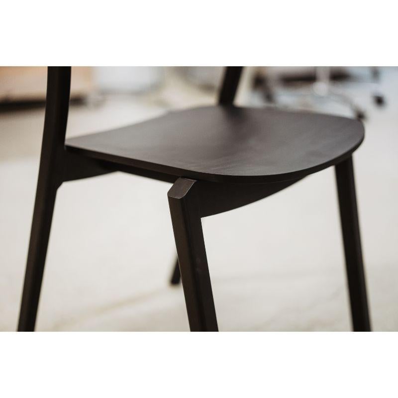 Kastu Black Chair by Made by Choice In New Condition In Geneve, CH