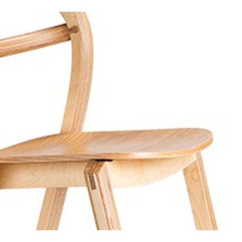 Finnish Kastu Oak Chair by Made By Choice For Sale