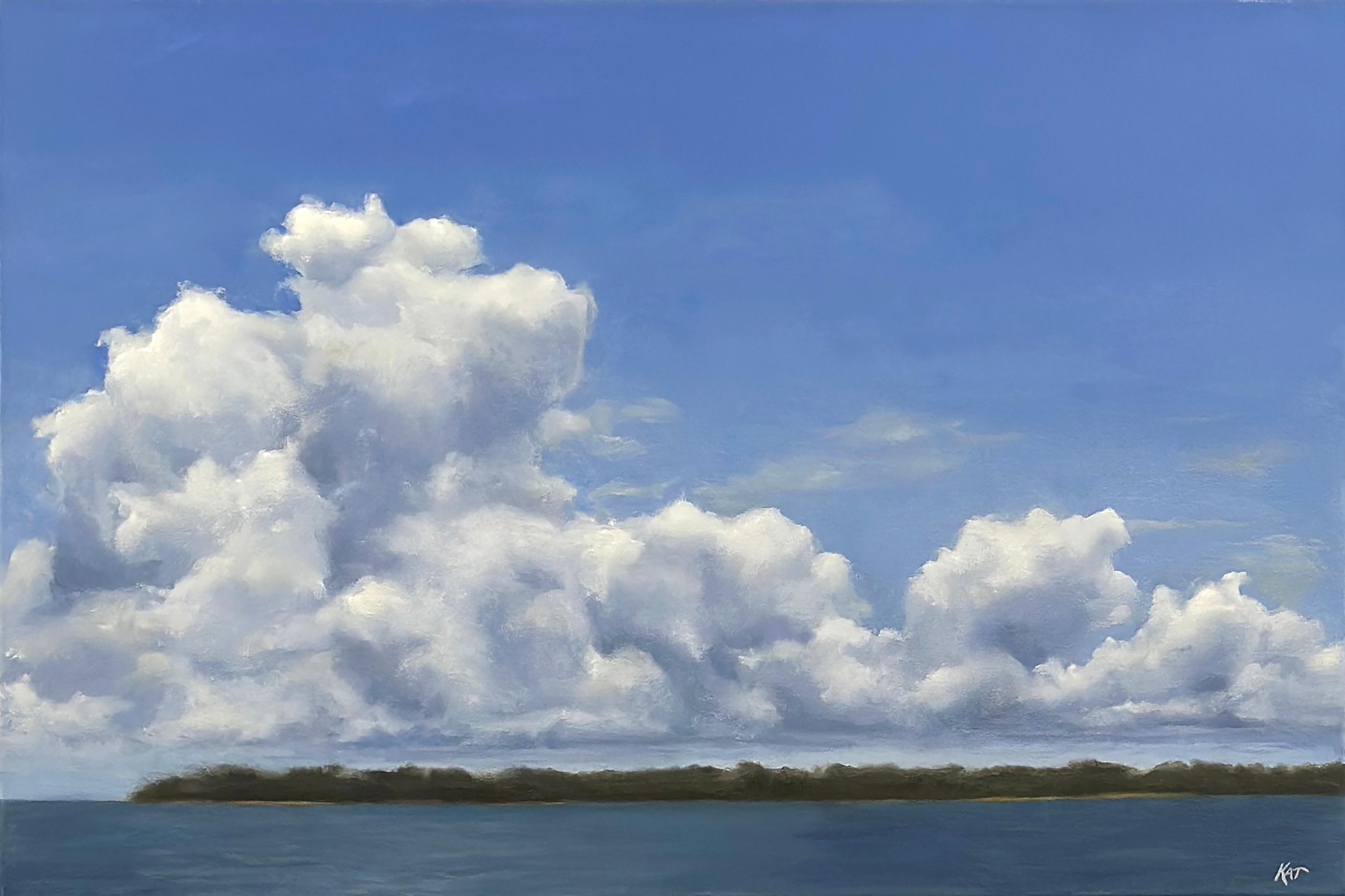 Kat Bergman Landscape Painting - Gentle Giant, Oil Painting