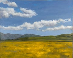 Llega la primavera a Hollister, Pintura al óleo