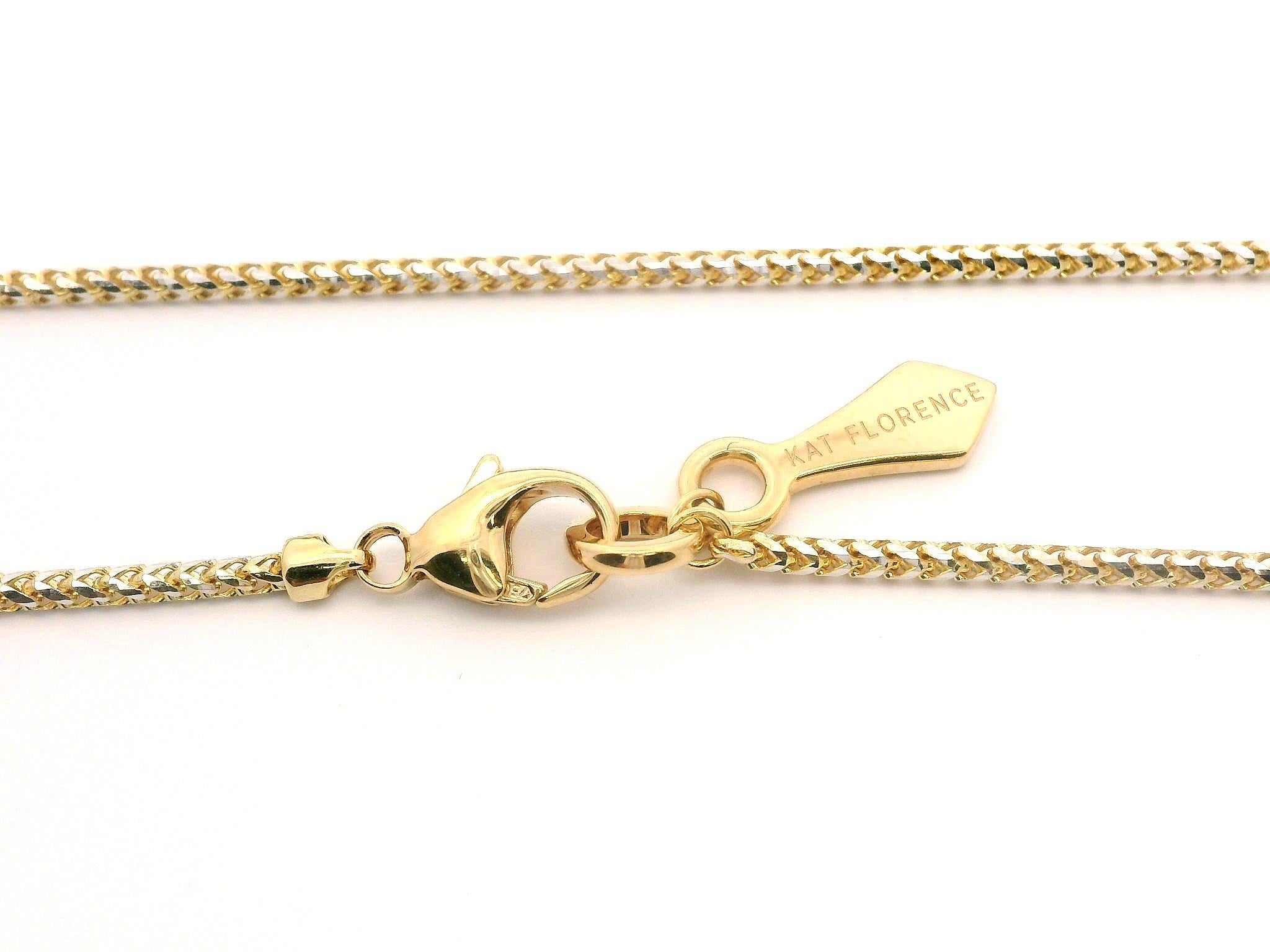 Kat Florence 18k Yellow Gold 1.36ctw D FL Diamond Wreath Pendant Necklace For Sale 2