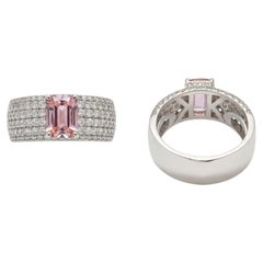Kat Florence 2.07ct Unheated Ceylon Padparadscha Sapphire Ring