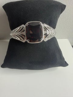 Kat Florence 39.14ct Arizona Ant Hill Garnet Diamond Ring