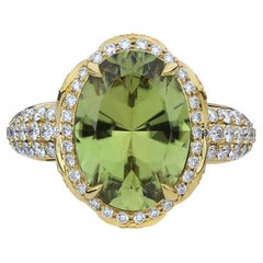 Kat Florence Bague en or 18 carats et diamants de 5,13 carats de Zultanite