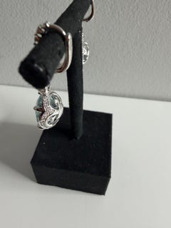 Pendientes Kat Florence con diamantes impecables y turmalina Lumina Pereia de 10-12 quilates