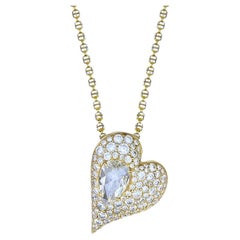 Kat Florence Collier en or 18 carats avec diamants de 1,24 carat de la collection "Old World"