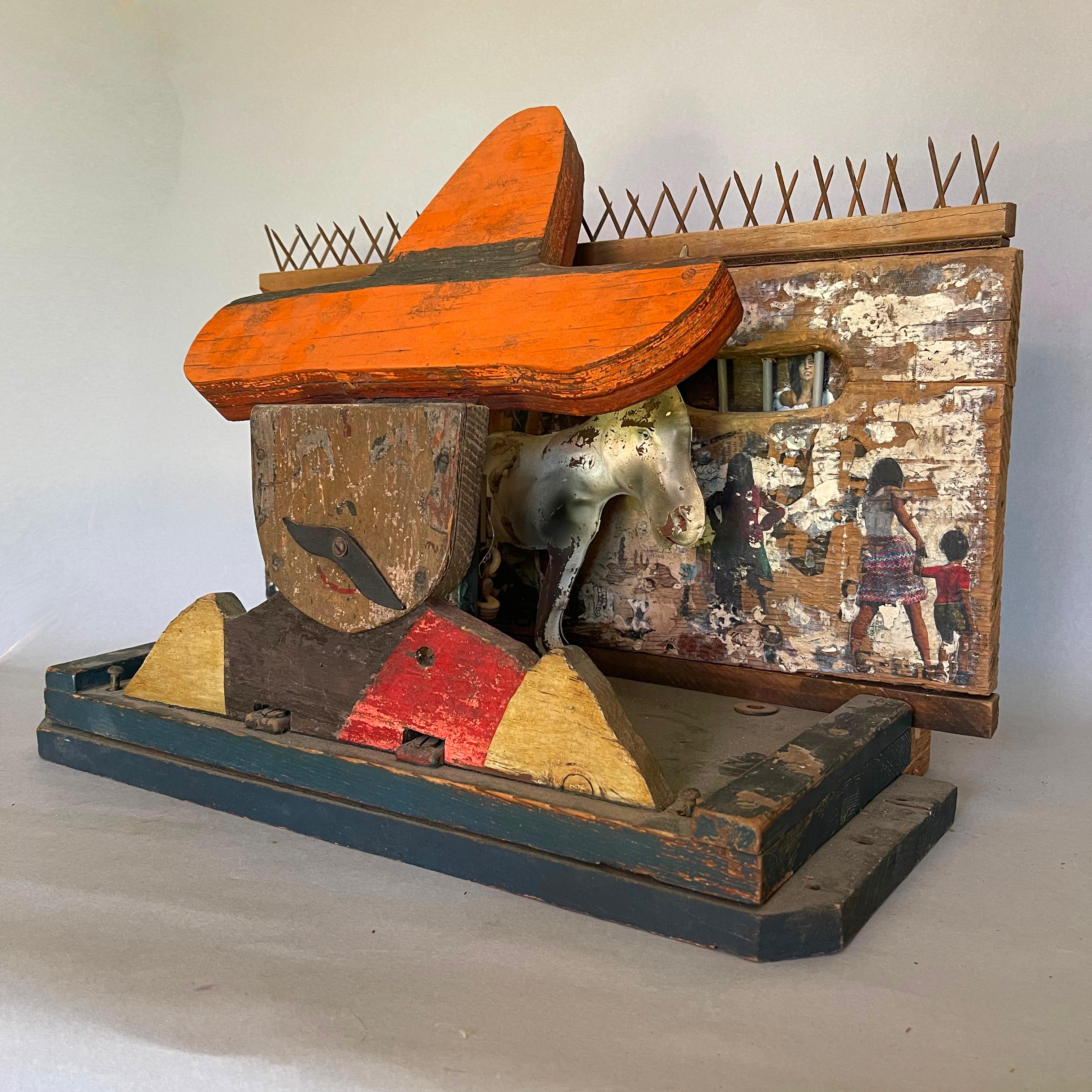 Beyond the Wall - Contemporary Sculpture by Kat Flyn