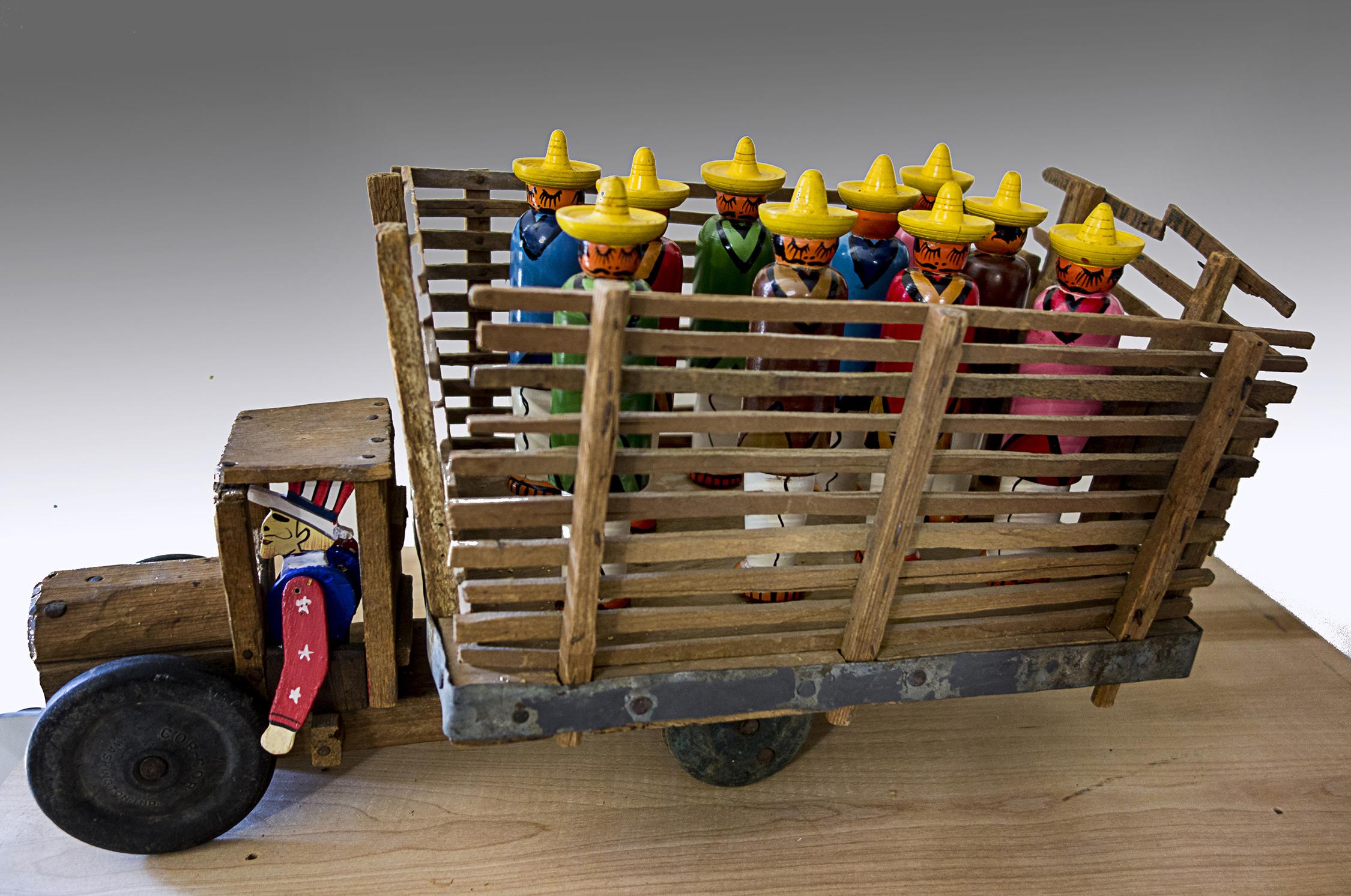 Vintage Wood Hand Truck 6 For Sale on 1stDibs