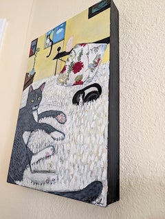 Chillin Like a Villain, Oil Painting