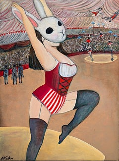 Head Held High, Oil Painting