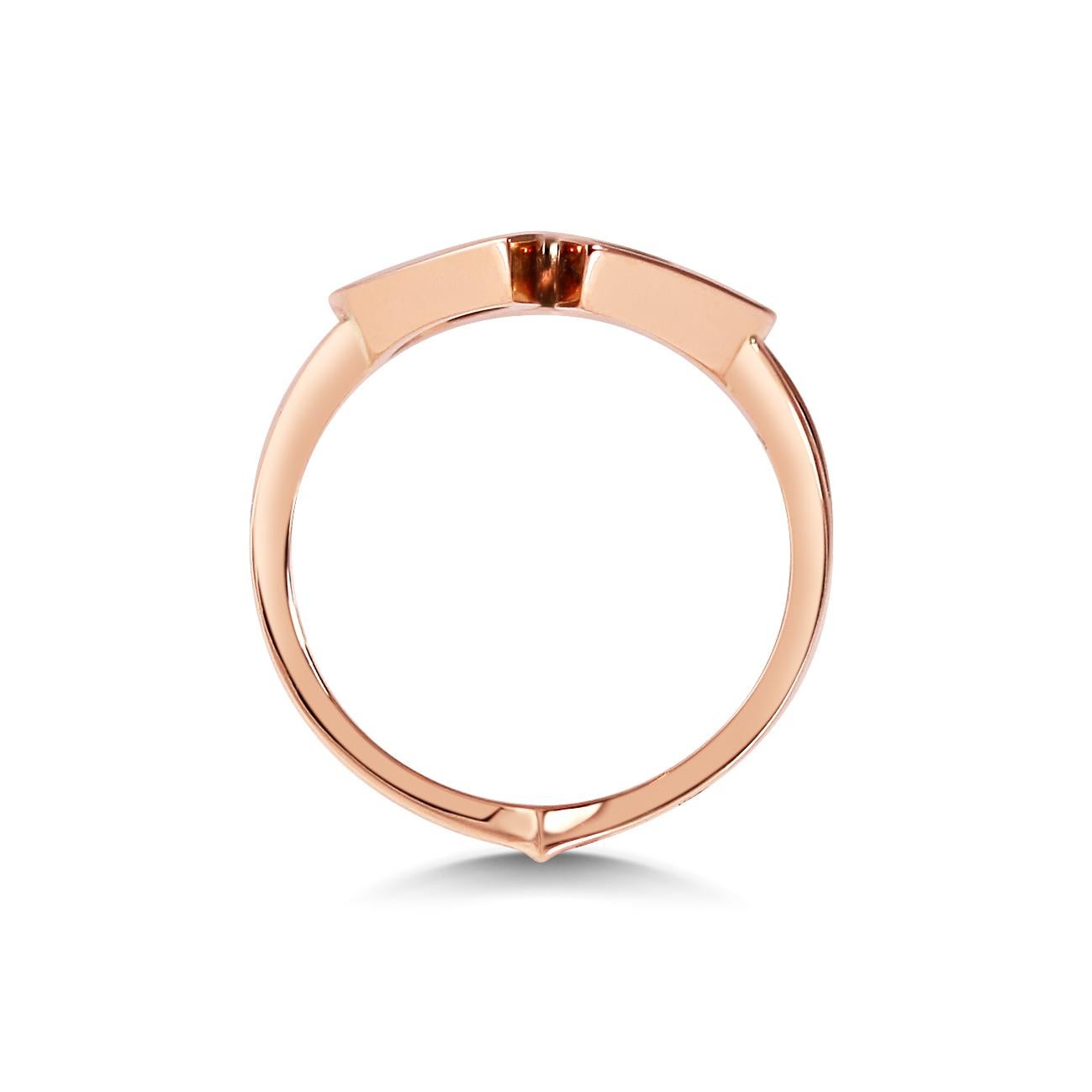 A symbol of strength and beauty, the Kali ring embodies the feminine and the fierce.
A sculptural, shaped statement ring ready to help you take on the world.

This Kali Ring is priced here in 18K Rose Gold but is also available in 9K Rose Gold.