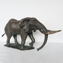 'Kata Kamba' A Large Late 20th Century Bronze Sculpture by Denis Mathews