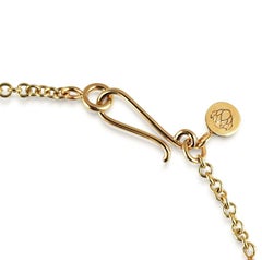 KATA Ruby Bead Bracelet with 9 Carat Yellow Gold Chain with Hook Clasp Fitting