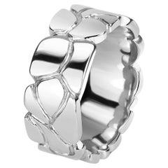 KATA SETH Modernes Unisex-Ring aus Sterlingsilber mit 7.7 Gramm