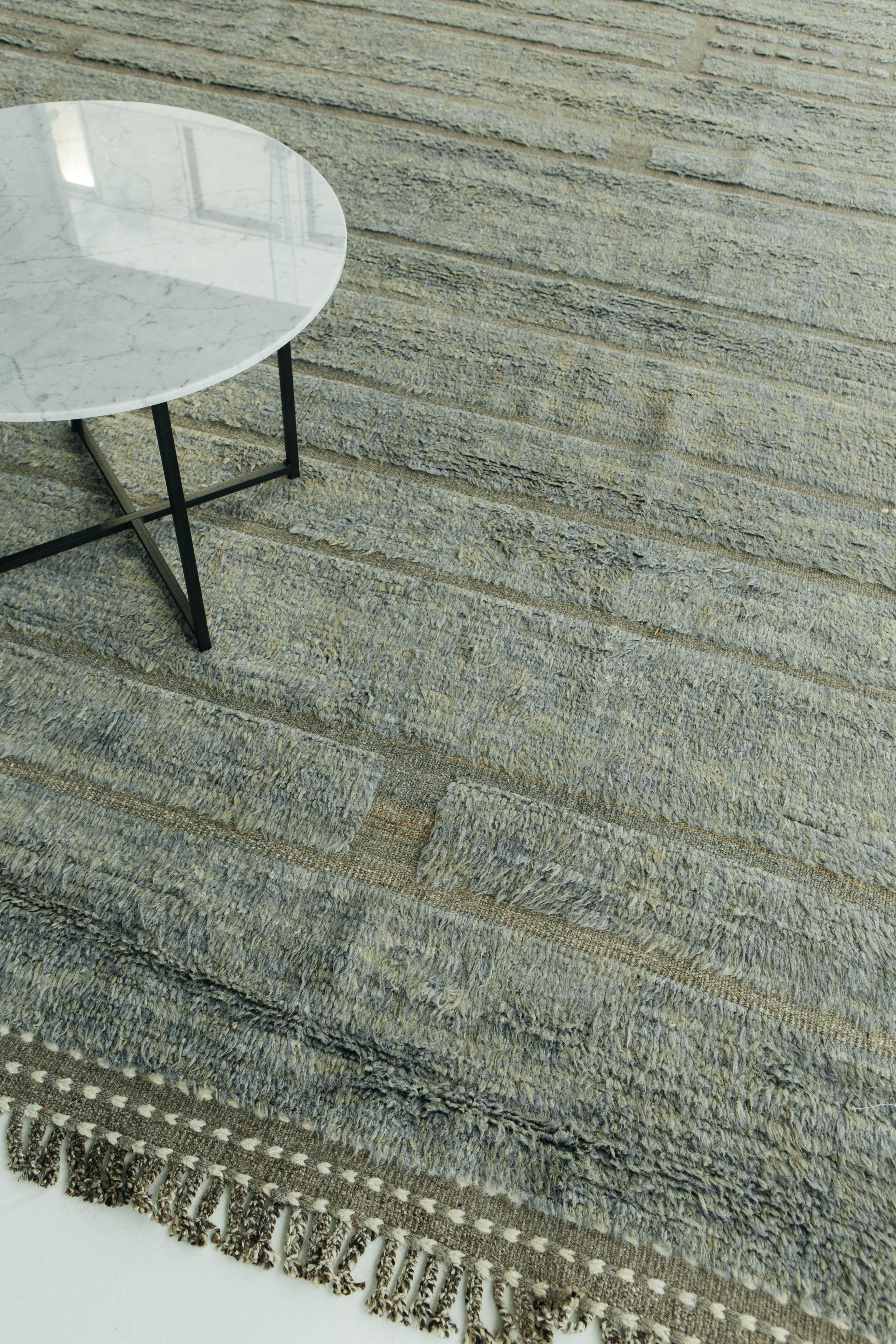 Hand-Knotted Katabatic Rug, Haute Bohemian Collection by Mehraban