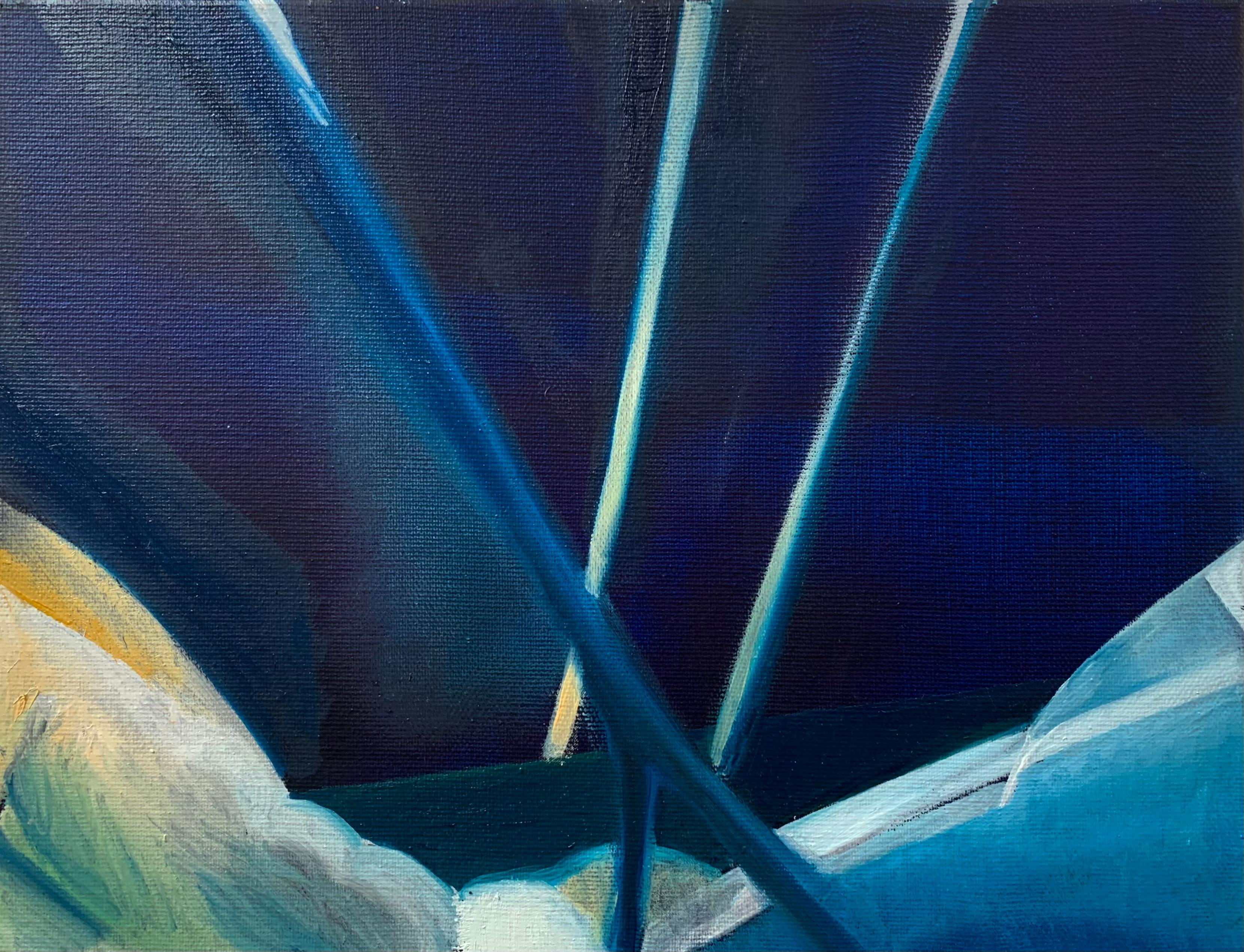 Katalin Soós Abstract Painting - REM (Rapid Eye Movement) 2