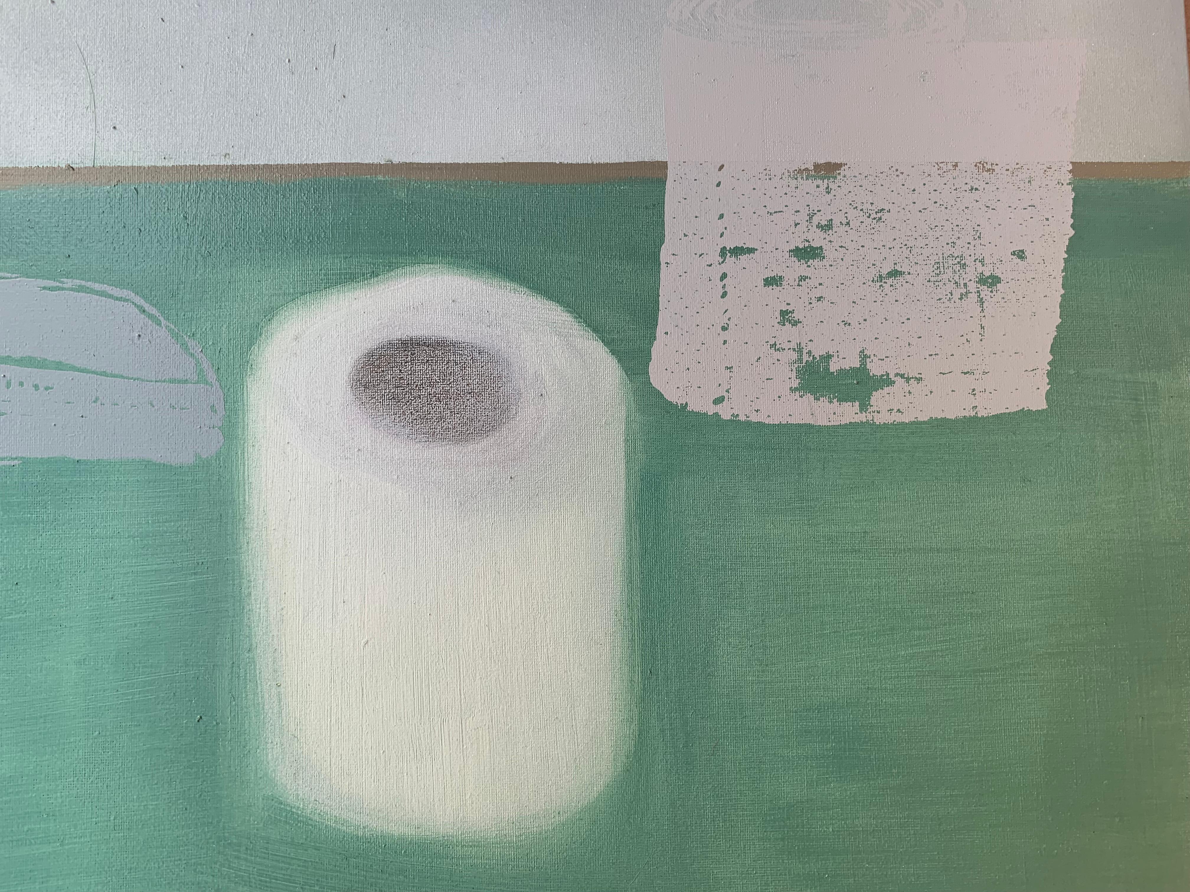 Toiletry bag 1 - Abstract Geometric Painting by Katalin Soós
