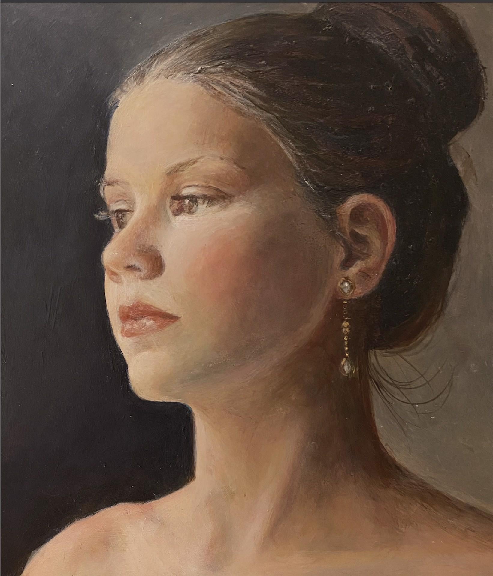 Katalin Studlik Portrait Painting - Catherine