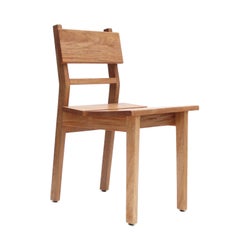 Noh-Bec Chair Solid Rosewood, Handcrafted in México