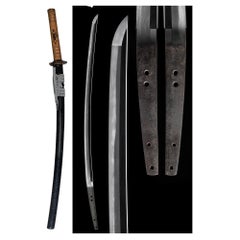 Katana à Koshirae, période Muromachi, 1572, NBTHK Hozon Tken