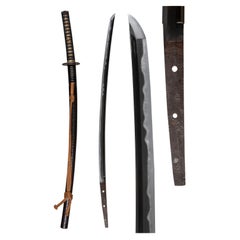 Sabre japonais, Katana, nommé Yakumo, NBTHK Jy Tken, 14e siècle