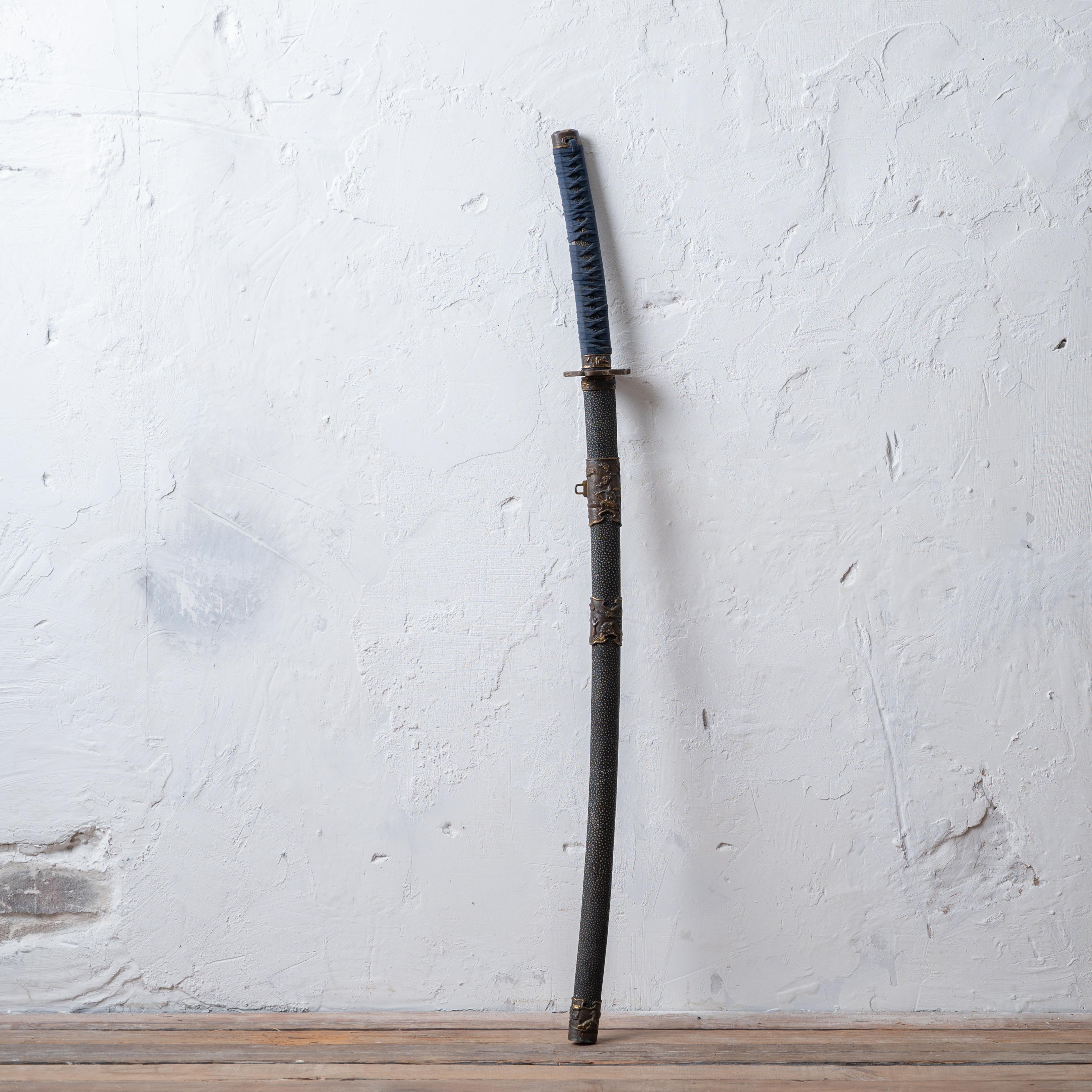 Spada Katana, Giappone, metà del XX secolo In condizioni discrete in vendita a Savannah, GA