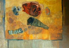  „Forgotten Idols I“ von Katarina Dordevic, Acryl auf Leinwand, Gemälde, 2007