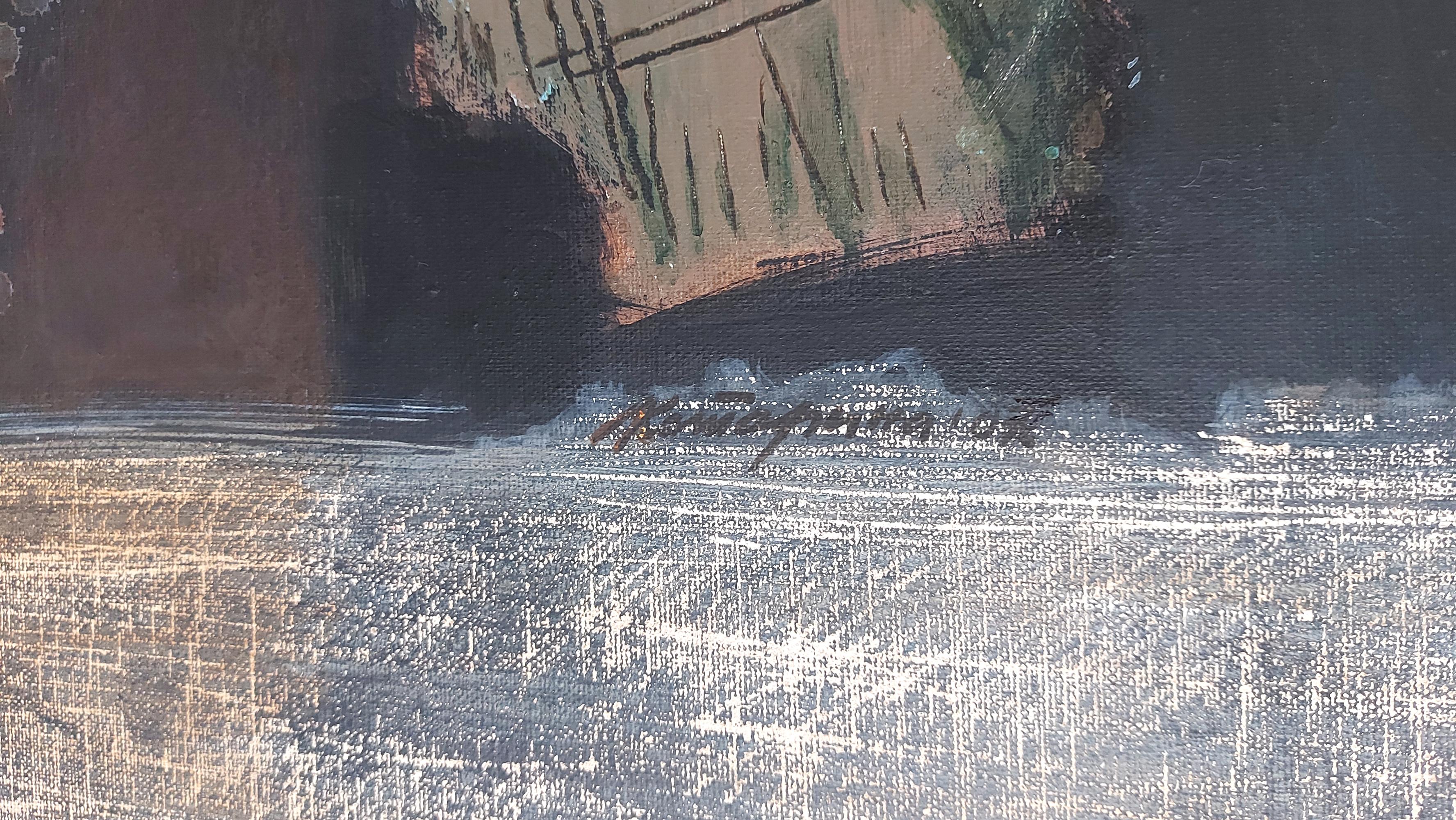 'Idoli dimenticati II', di Katarina Dordevic, Pittura acrilica su tela in vendita 1
