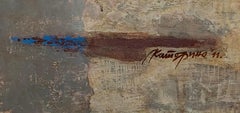 „The Raw Man“ von Katarina Dordevic; 37,4" x 24" x 0,8" Acryl auf Leinwand, 2011