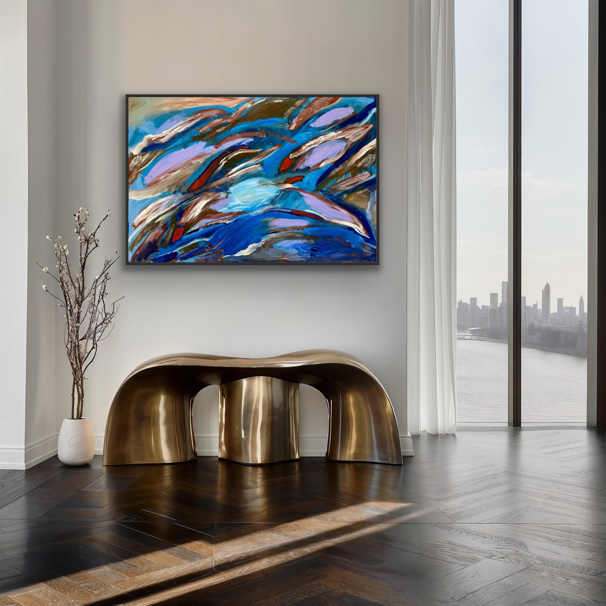 
acrylic, oil on canvas
70x90x3cm

The painting will be shipped ready to be hung on the wall






Katarina's works are in private collections in Luxembourg, Copenhagen, Palm Springs; Australia and Germany.

Katarina Joys studied Algebra and
