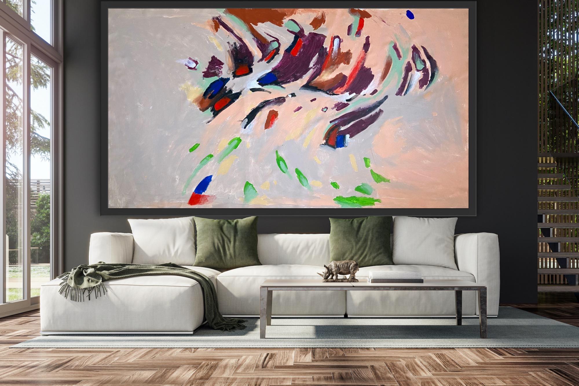 Abstract  fusion after  Kindinsky inspired