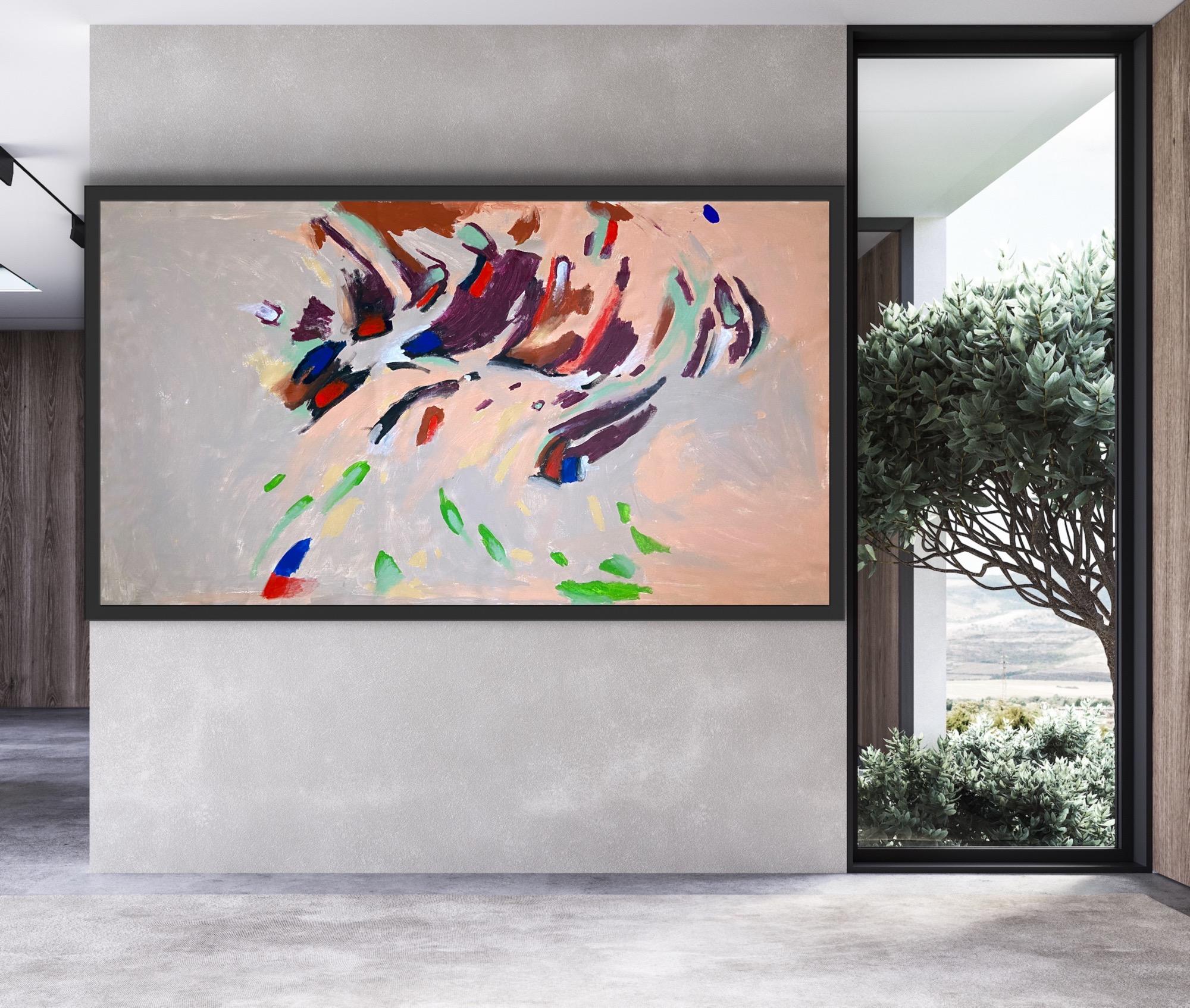 Abstract  fusion after  Kindinsky inspired en venta 3