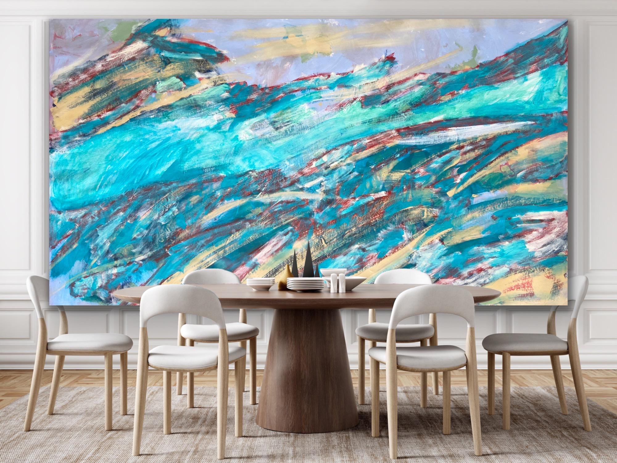 Abstrakte Landschaft im Angebot 10